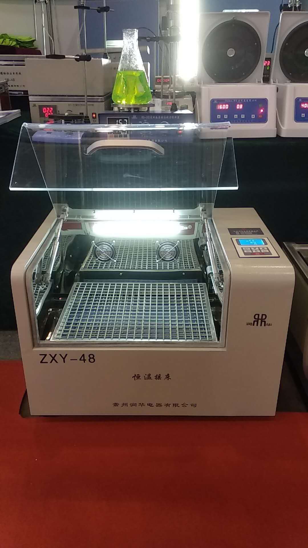恒温摇床ZXY-48 智能控温 液晶显示屏 定时 控温 调速单独控制 厂家直销