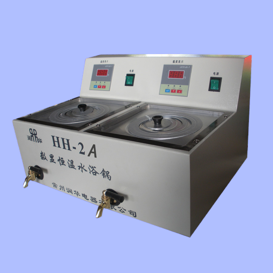 HH-2A 数显恒温水浴锅 独立控温 2种温度单独实验 选润华仪器