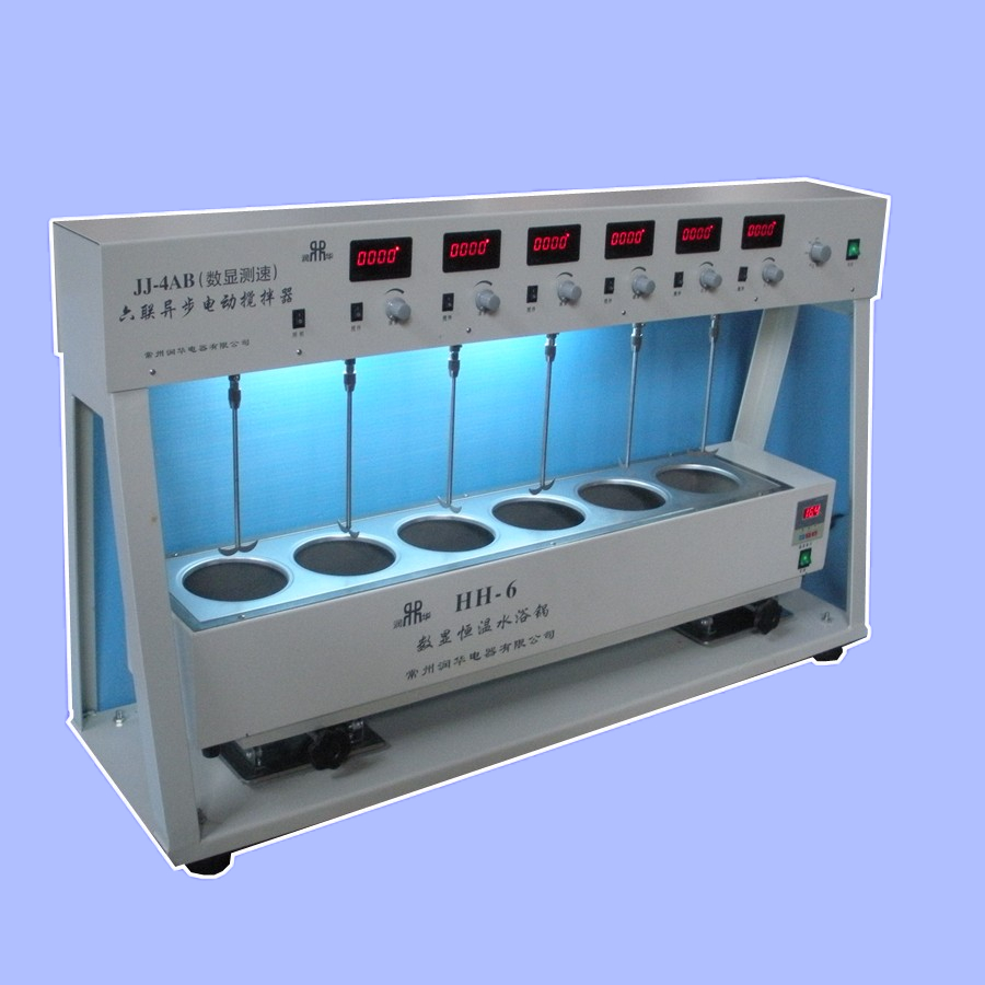 JJ-4A B数显恒温测速电动搅拌器 数显测温 水浴锅控温
