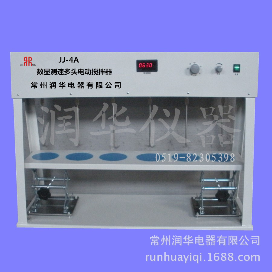 JJ-4A数显测速六联电动搅拌器同步
