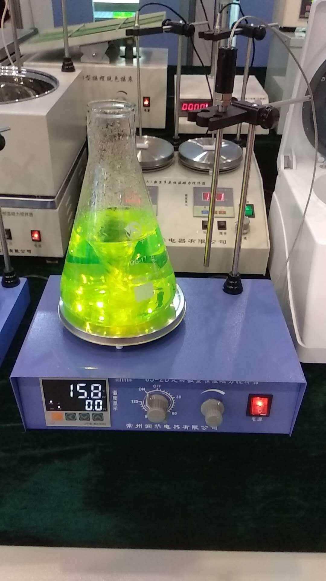 恒温定时磁力搅拌器 85-2D 智能控温 独立定时 独立控温 PT100传感器